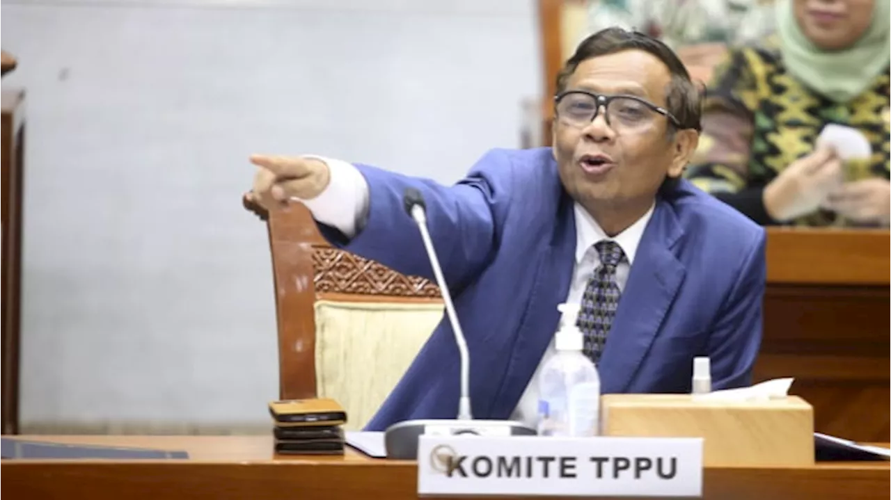 Menko Mahfud Dapat Info Syahrul Yasin Limpo Sudah Lama Jadi Tersangka KPK