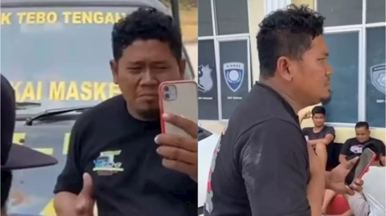 Sopir Truk Marah, Larang Putranya Jadi Polisi di Hadapan Anggota Polsek Tebo Tengah