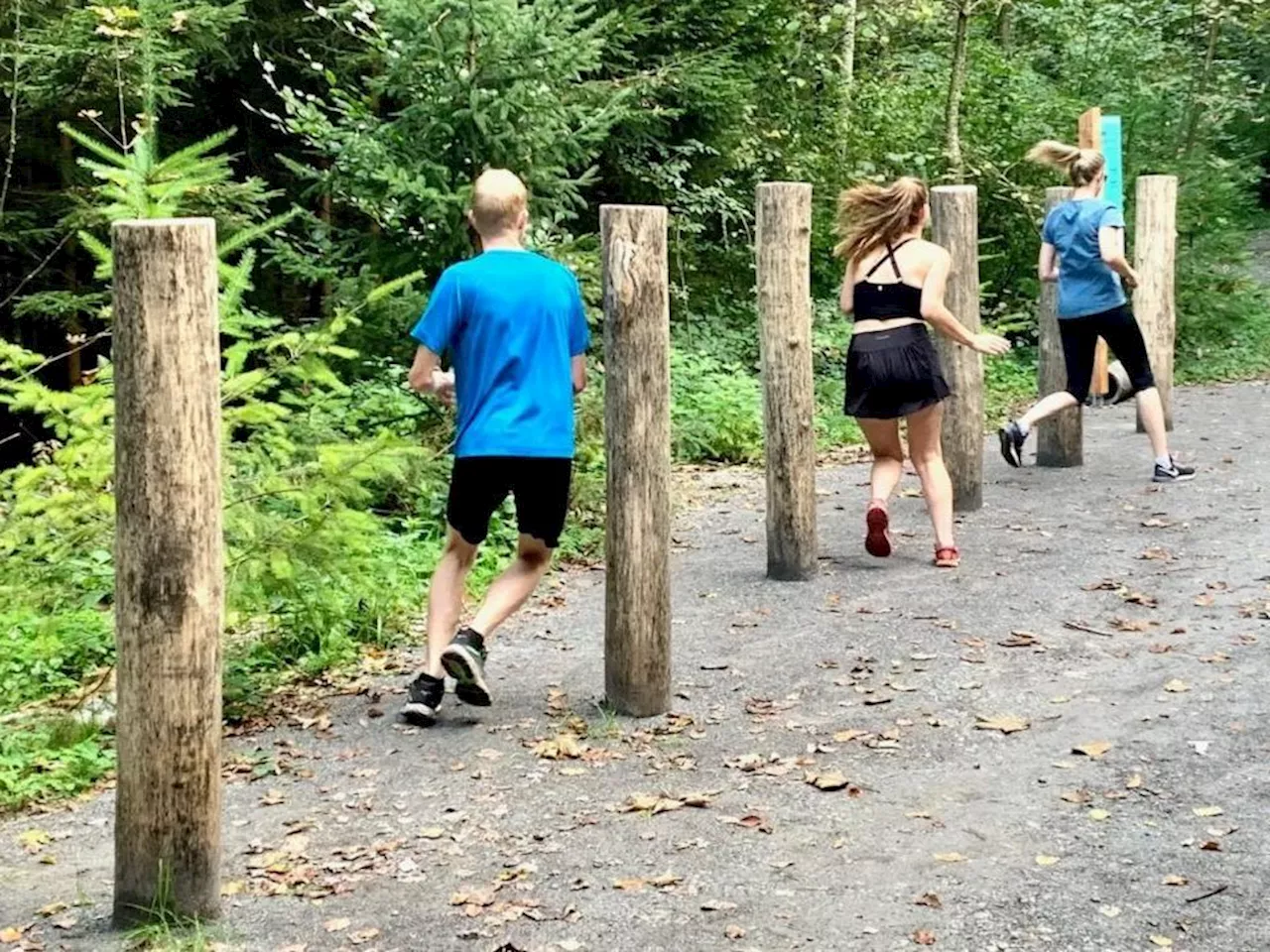 Fitnessparcours lädt zur Eröffnung