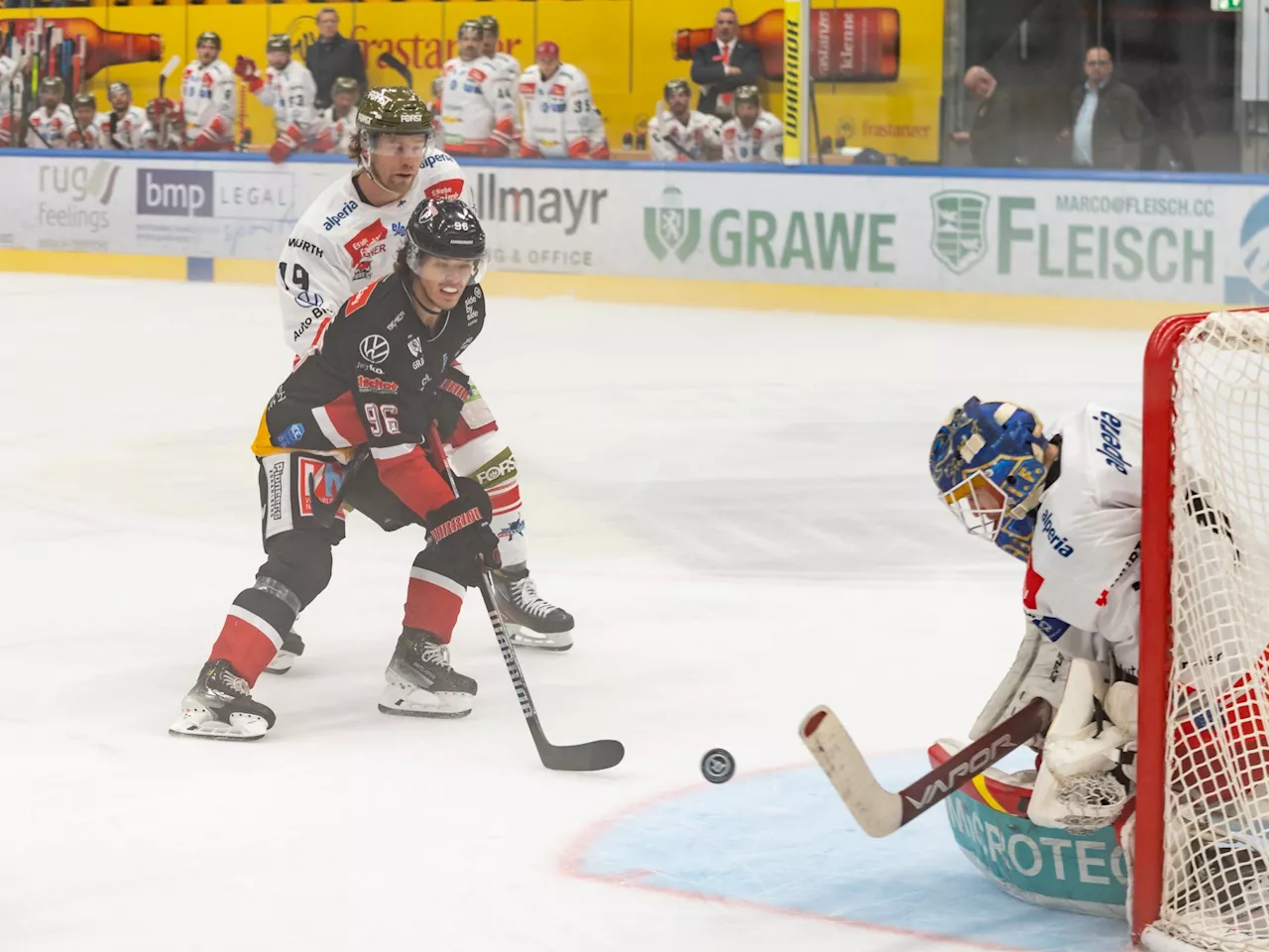 Pioneers Vorarlberg feiern Heimsieg gegen den HCB Südtirol