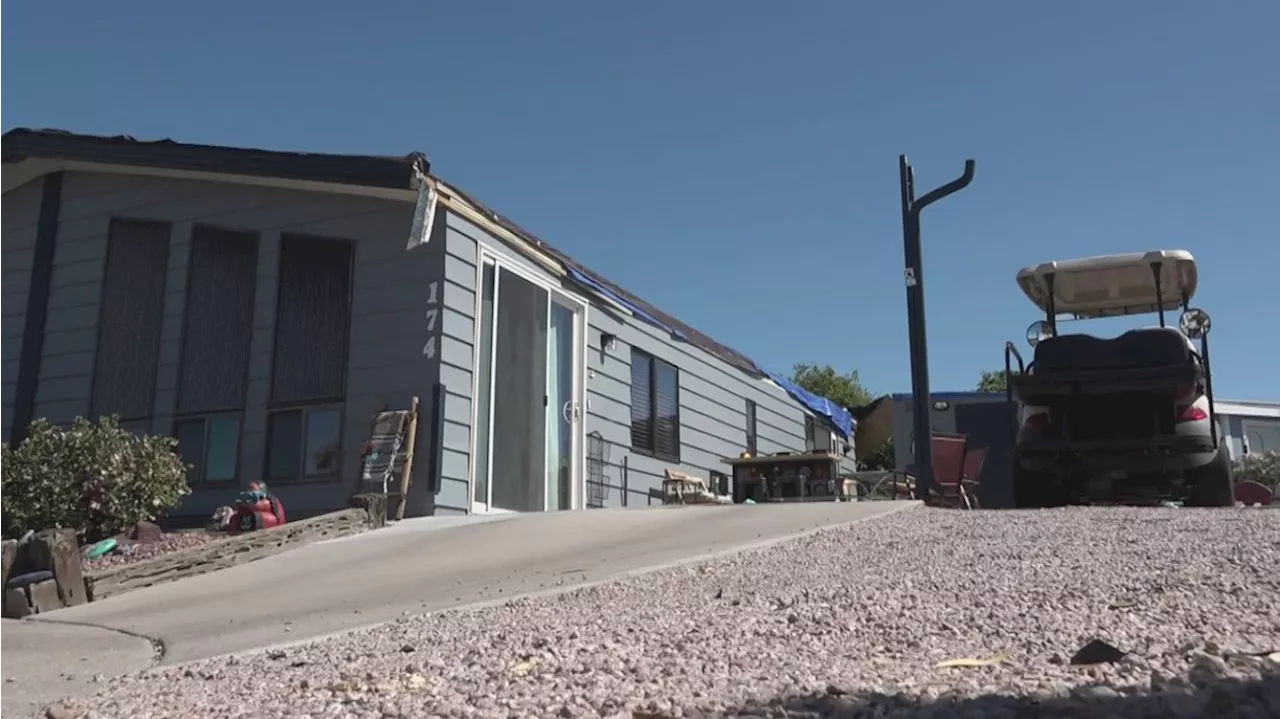 Mesa homeowner still waiting for repairs 3 weeks after severe storm destroyed roof