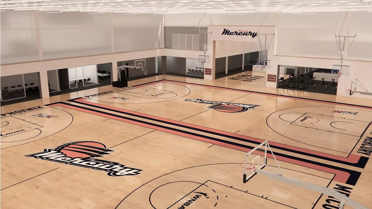 Phoenix Mercury getting new $100M practice facility in downtown Phoenix