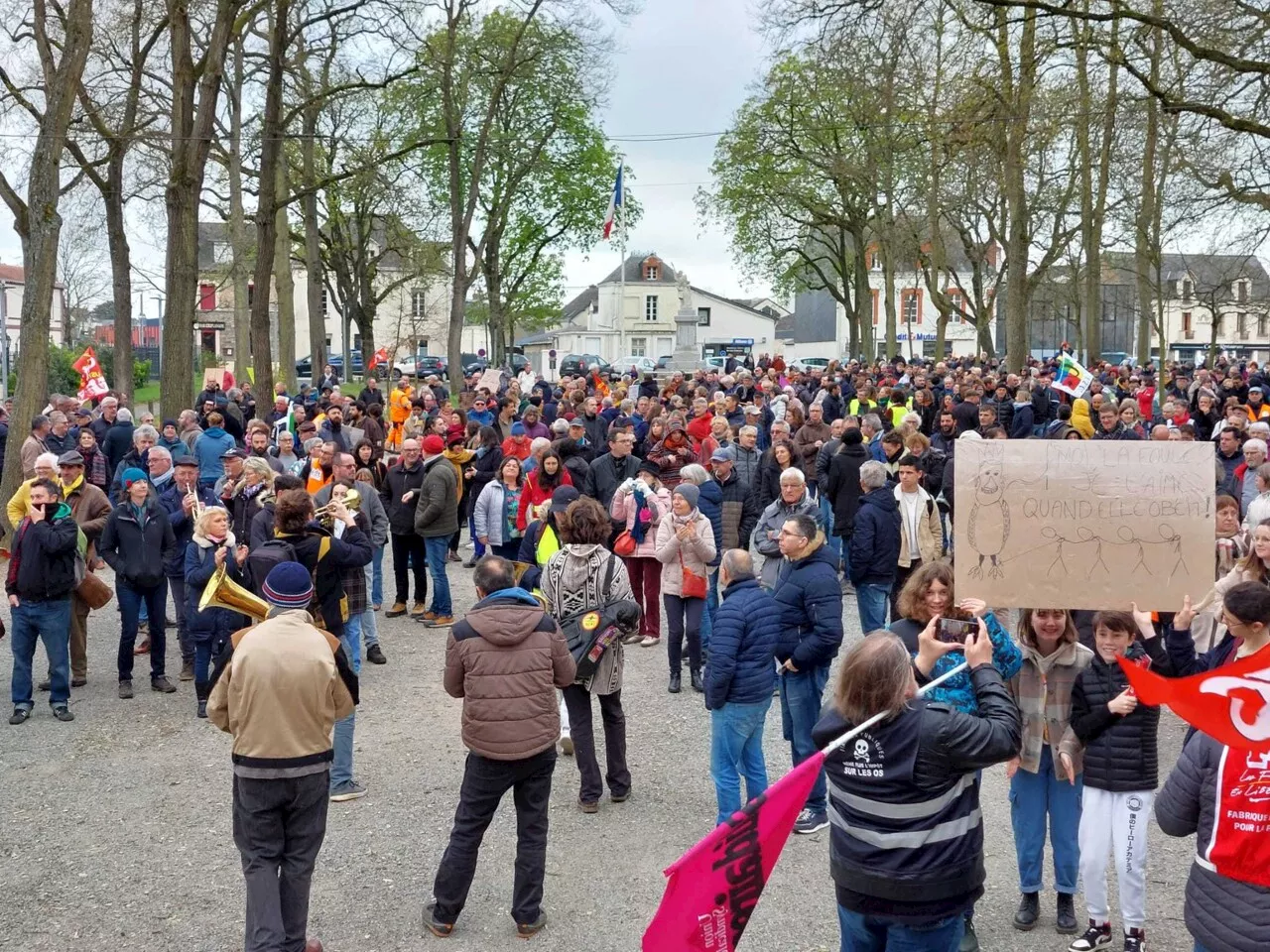 Syndicats : une manifestation se prépare à Châteaubriant | L'Éclaireur de Châteaubriant