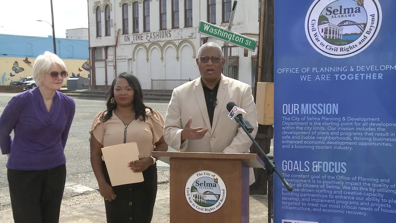 Selma mayor announces downtown revitalization project - WAKA 8