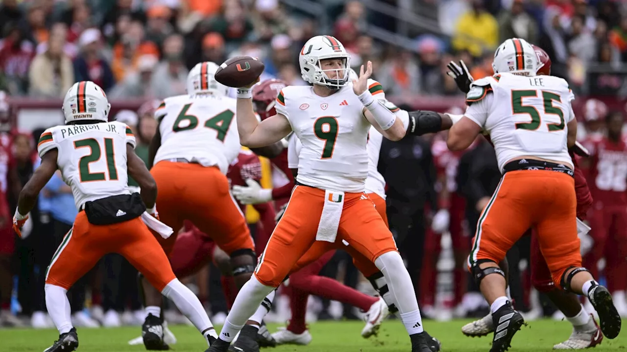 No. 17 Miami's rolling offense facing a Georgia Tech defense coming off coordinator shakeup