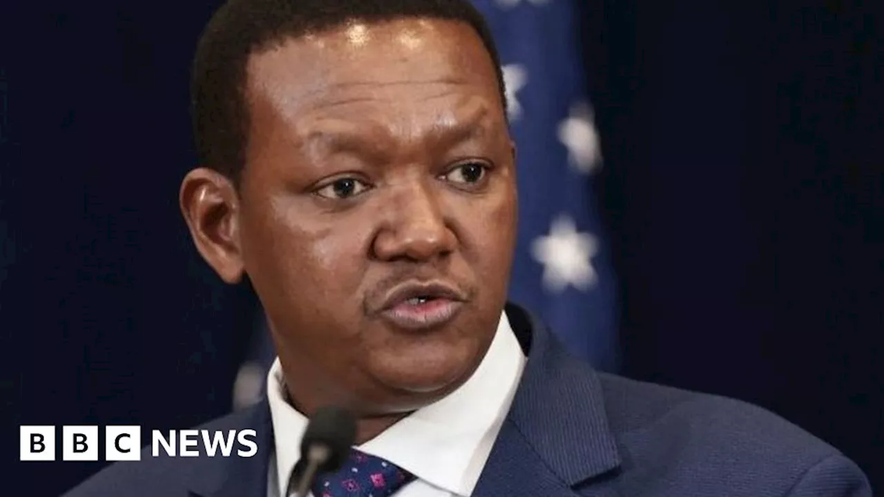 Kenya's Foreign Minister Alfred Mutua demoted in Ruto's reshuffle