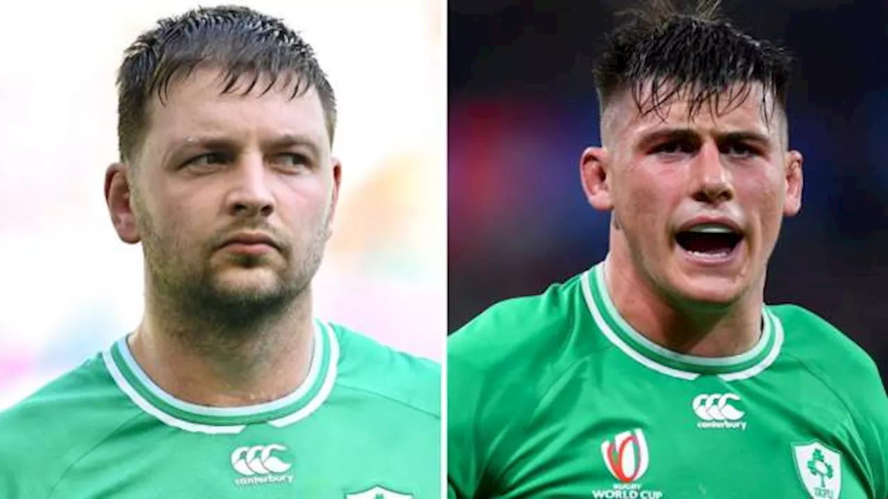 Rugby World Cup 2023: Henderson and Sheehan to start for Ireland against Scotland