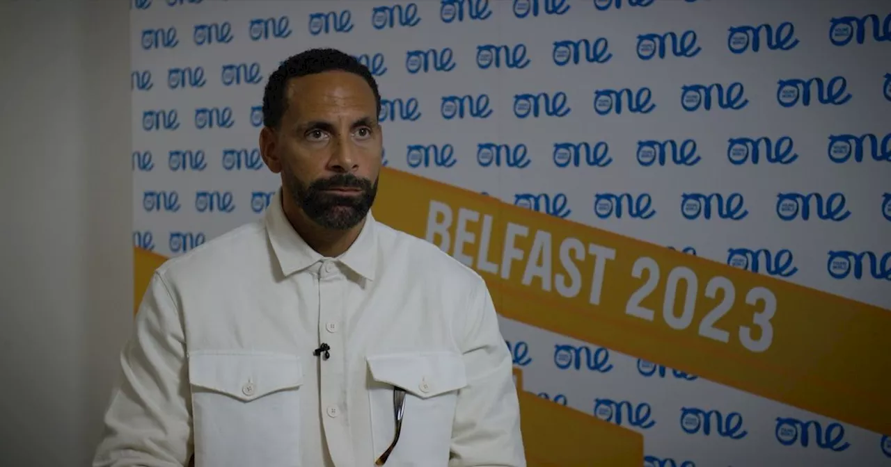 Rio Ferdinand on why he loves Belfast and how he's helping young people here