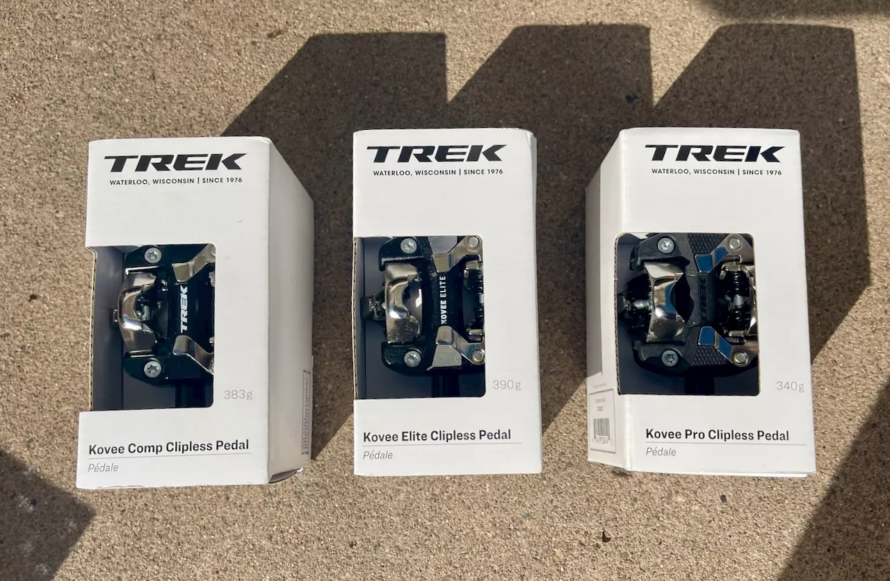 New Trek Kovee XC Pedals Look to New SPD-Compatible Design: First Impressions Inside