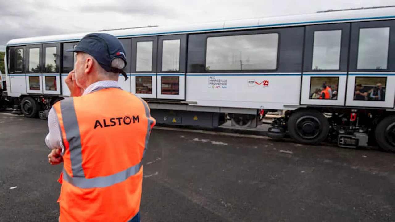 Shares of French train manufacturer Alstom plunge 35% after cash flow downgrade