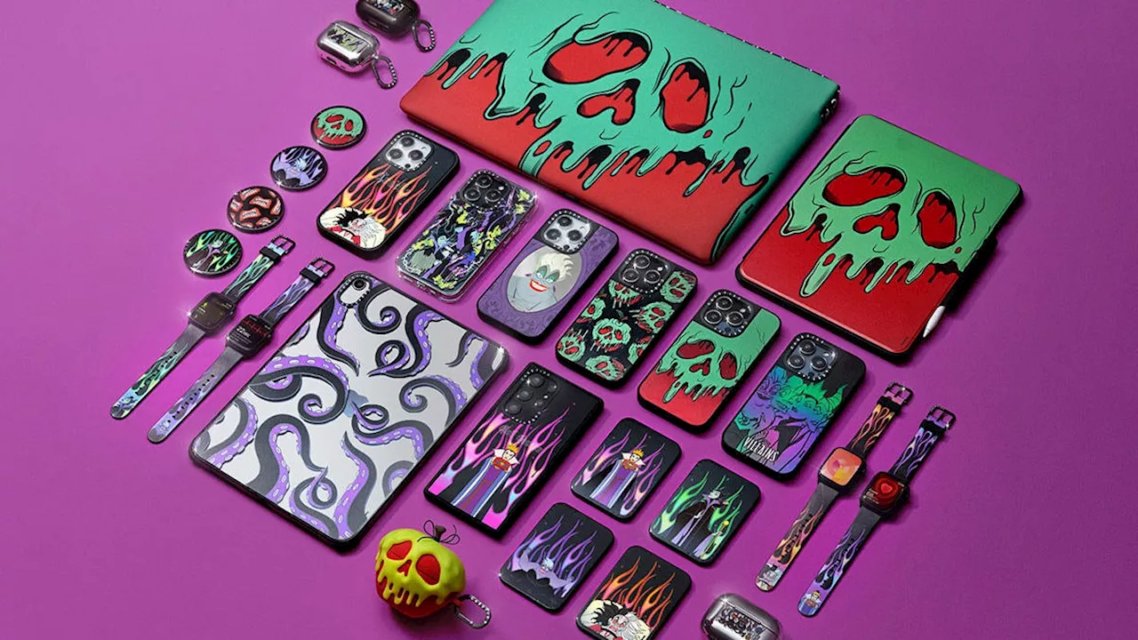 Disney Villains and CASETiFY Are Plotting a Collection For iPhone and Android