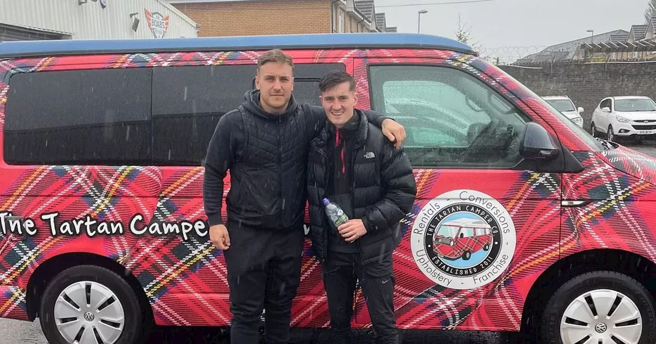 Ayrshire personal trainer and client running 93 miles from England to Kilmarnock