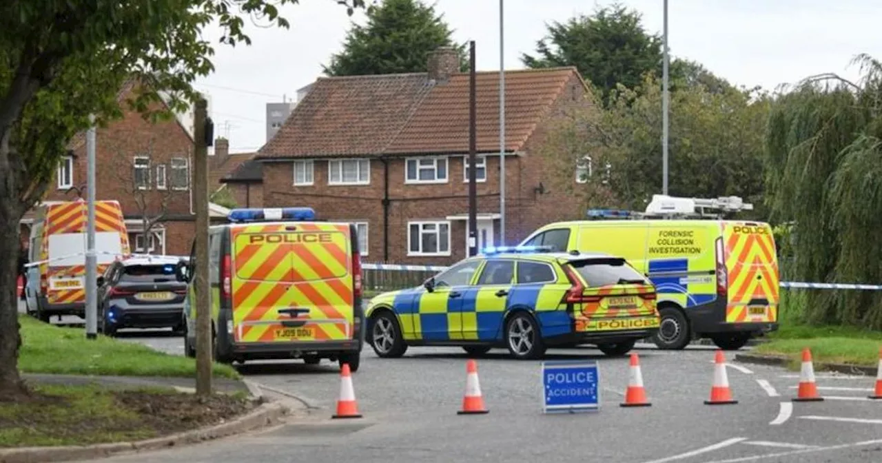 Electric bike rider tragically dies after being hit by van on busy road