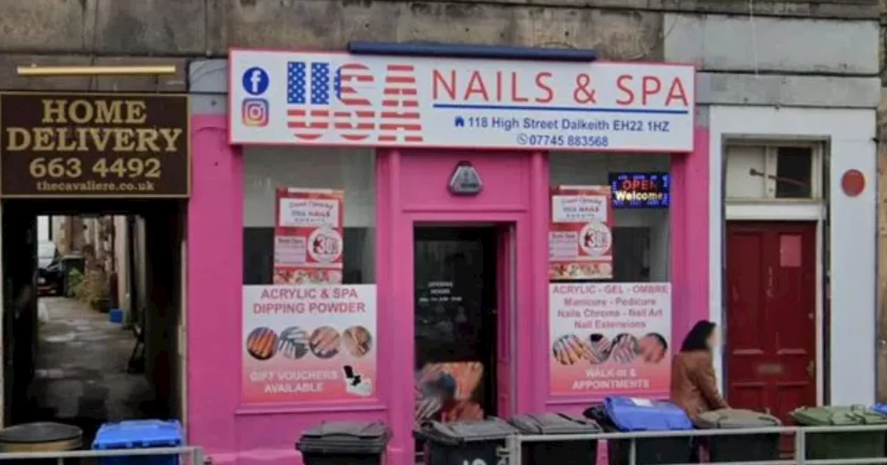 Scots nail salon owner ordered to ‘repaint pink shop’ in conservation area row