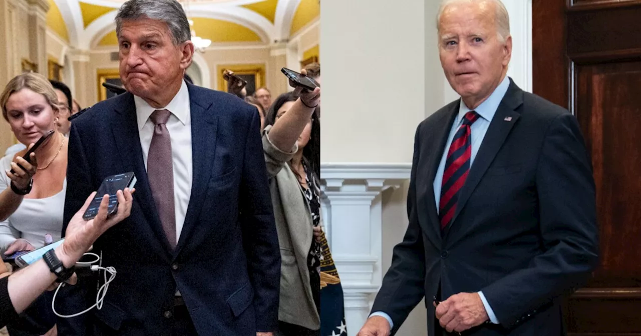 Manchin gives indirect answer when asked if Biden is Democratic Party's best 2024 candidate