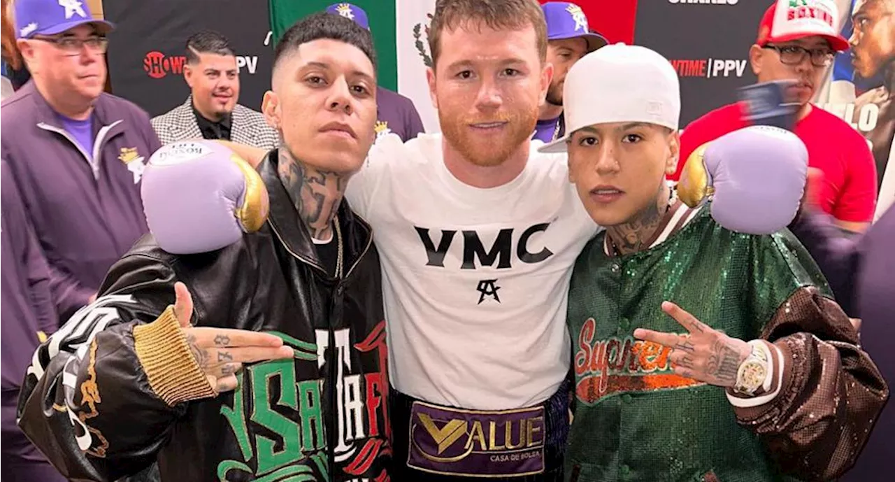 Santa Fe Klan rompe récord en Spotify tras pelea de Canelo Álvarez