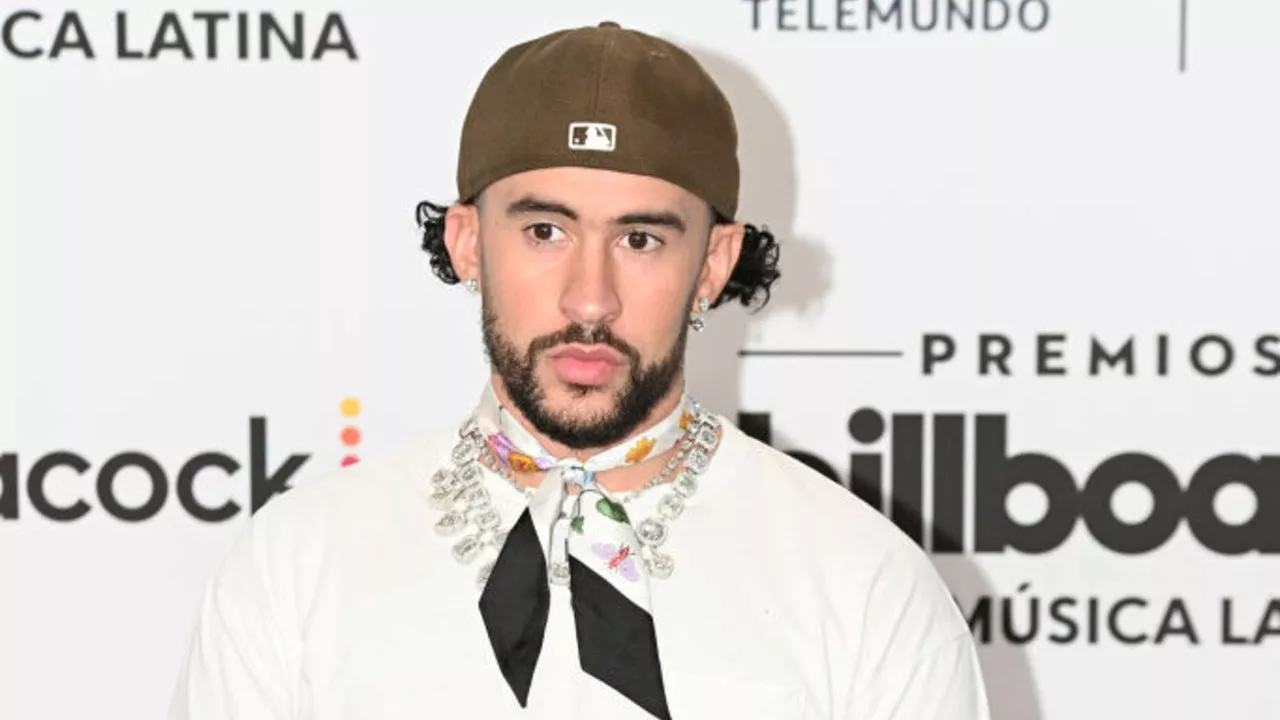 Bad Bunny Drips in Luxury on 2023 Billboard Latin Music Awards Red Carpet