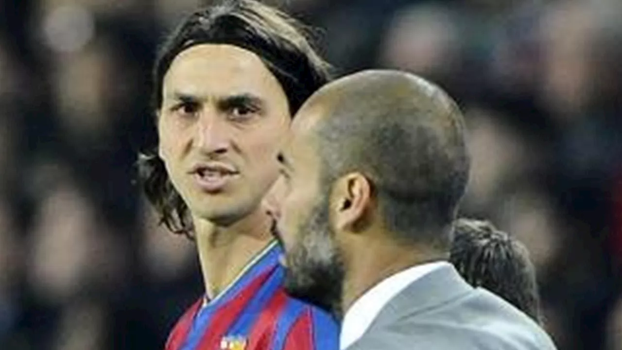 Ibrahimovic, la Ferrari parcheggiata davanti all'ufficio di Guardiola e l'attacco: 'Non mi disse nulla, è un codardo...' - Eurosport