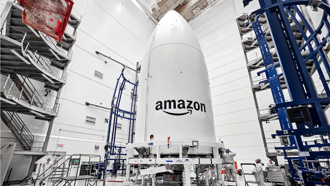 I morgon ska Amazon skicka upp två satelliter. För att börja bygga rymdinternet-satsningen Kuiper.