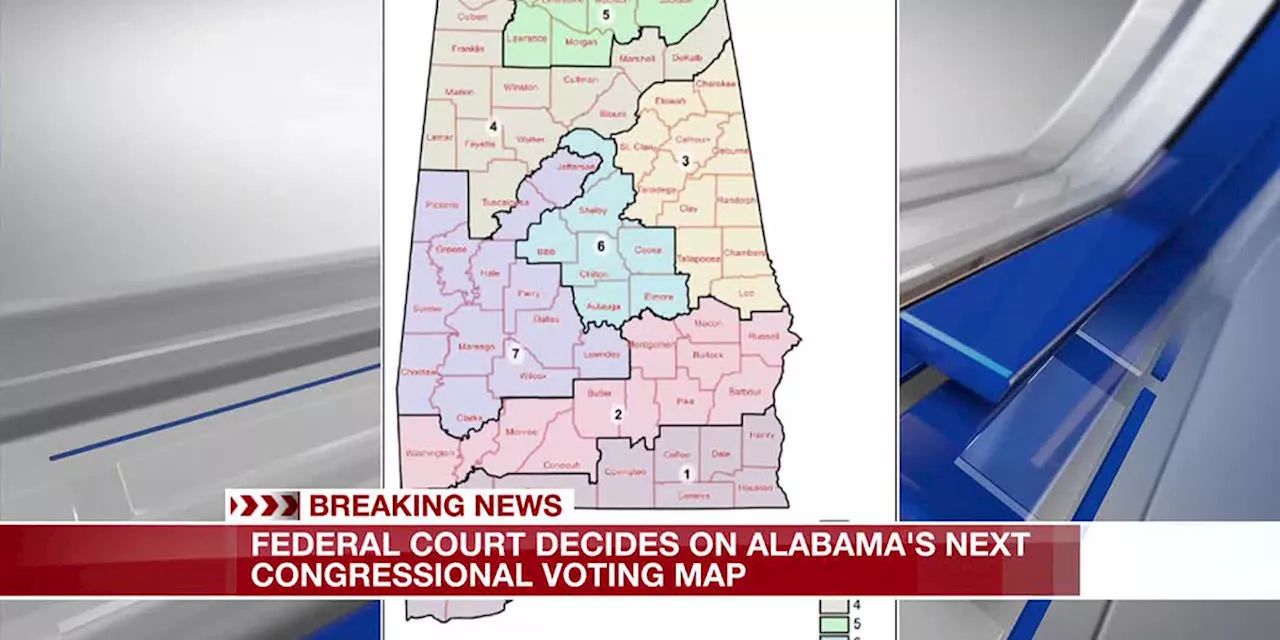 Federal court makes final selection for Alabama’s 2024 congressional districts map