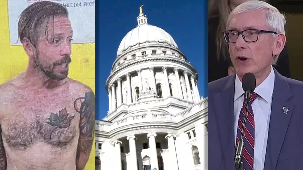 Wisconsin Capitol armed man sought Evers, arrested twice in 1 day