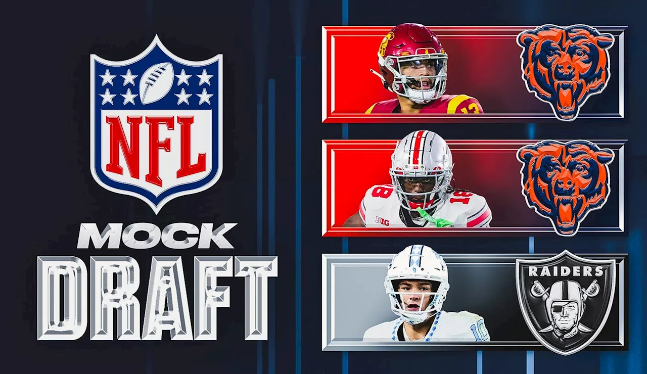 2024 NFL mock draft: Bears transform their offense with top two picks