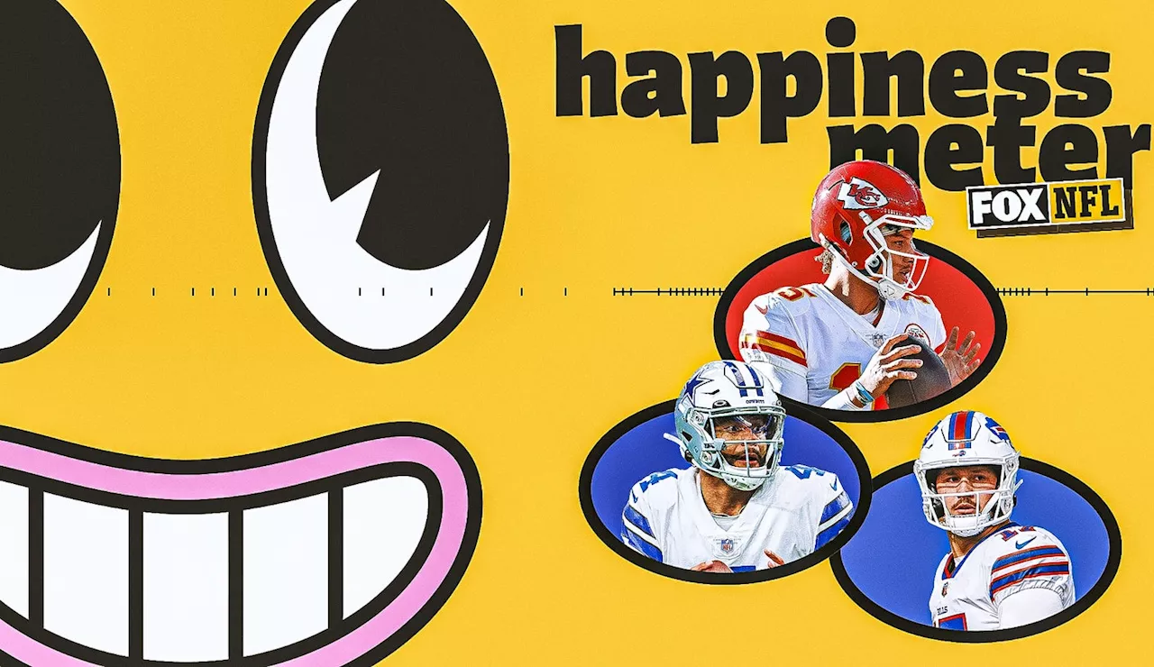 NFL QB happiness meter: 13 teams that are confident in their man behind center