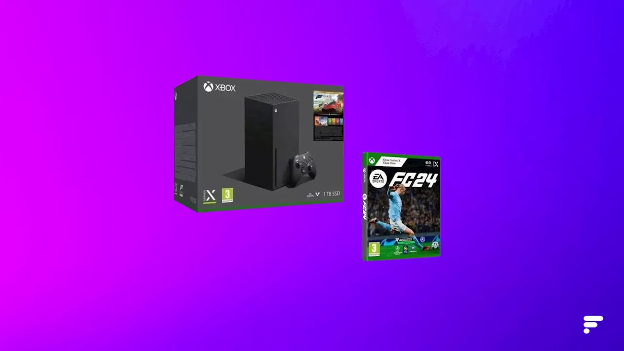 Belle promo sur ce pack Xbox Series X avec le nouveau EA Sports FC 24 et Forza Horizon 5