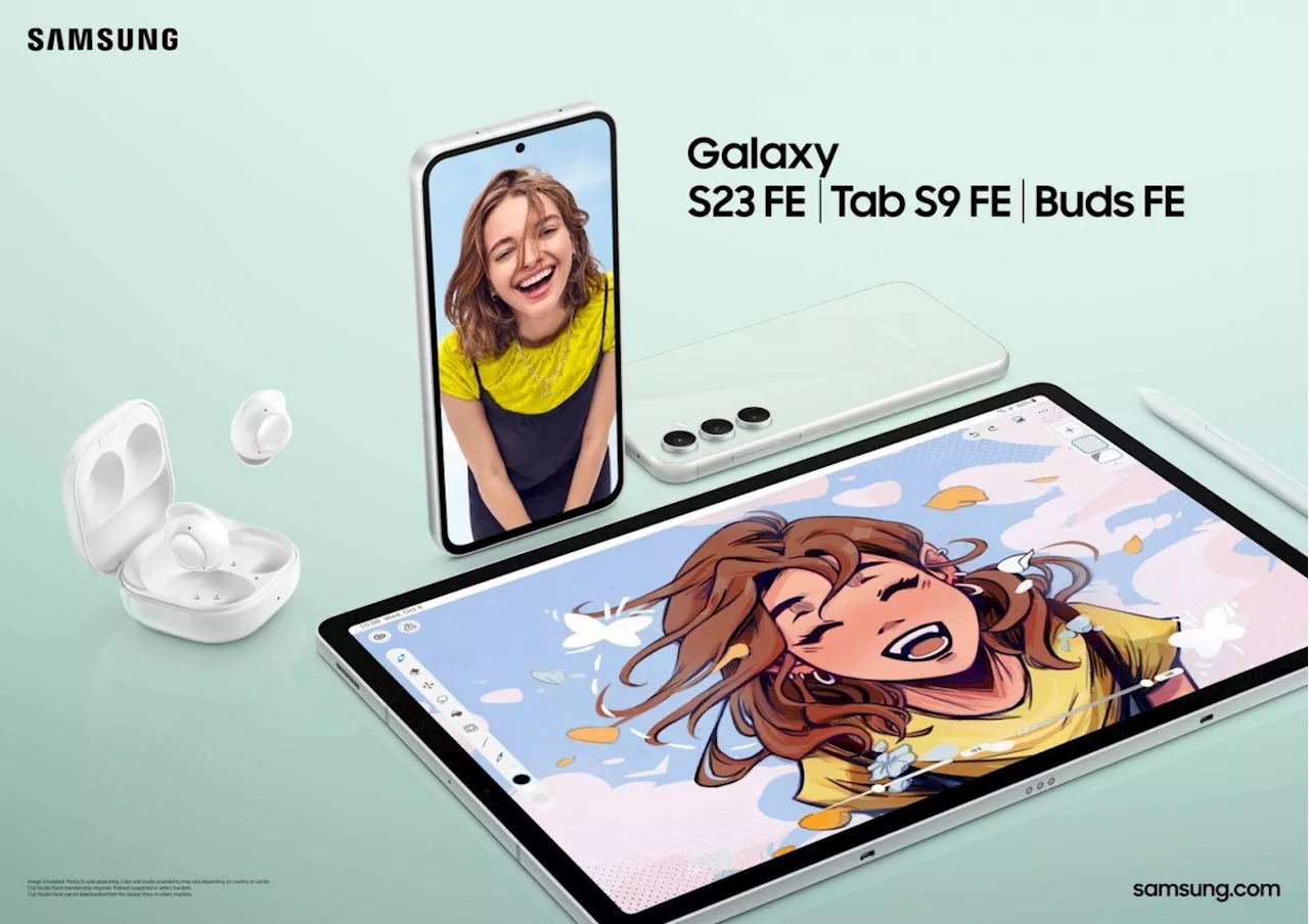 Samsung Announces India Prices And Availability Of Galaxy Buds FE, Galaxy Tab S9 FE, S9+ FE