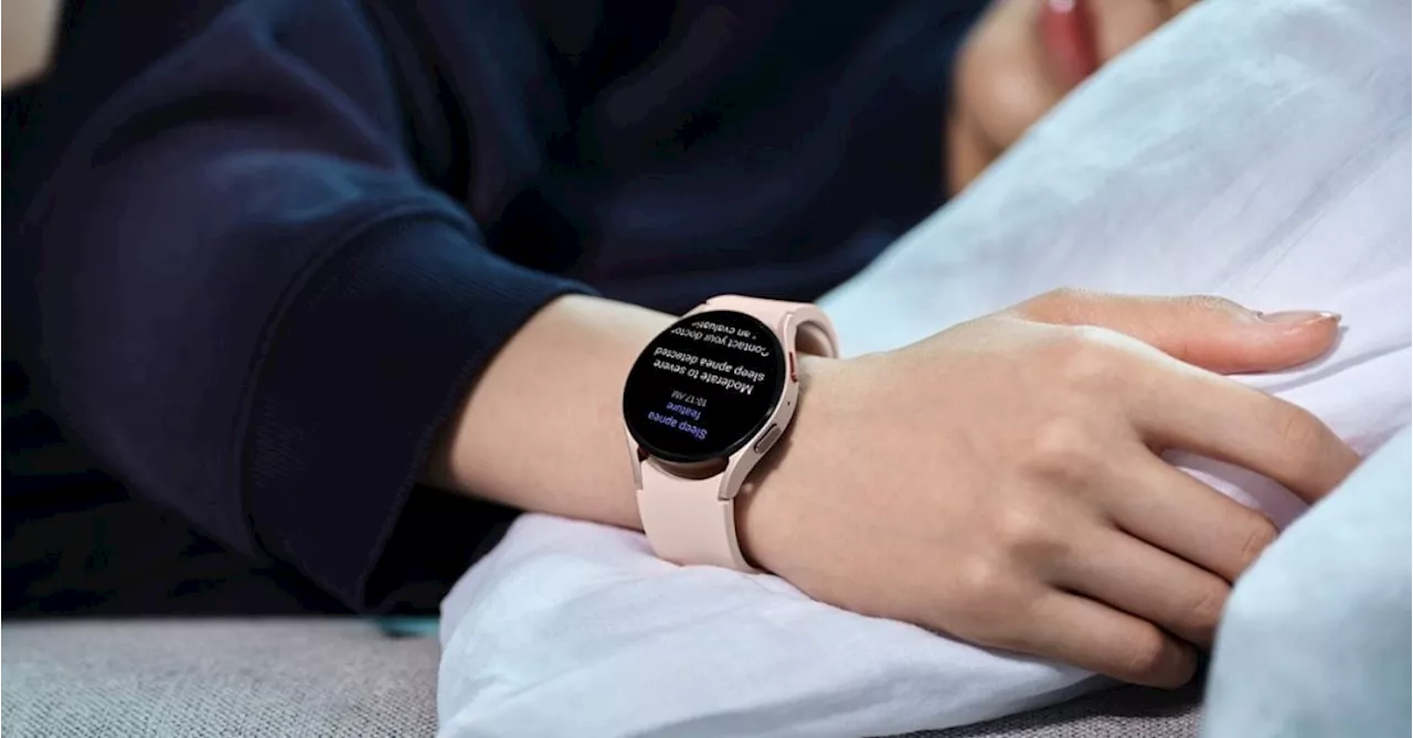 Samsung Galaxy Watch Gets New “Sleep Apnea” Feature