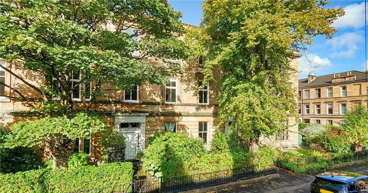 'Elegant' four bedroom apartment in Glasgow's west end hits the market