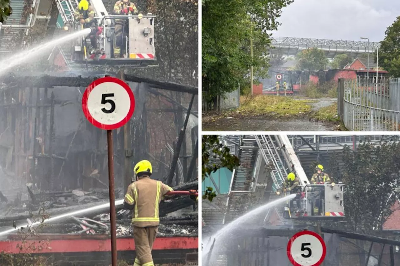 Shocking images show former Glasgow nursery after fire