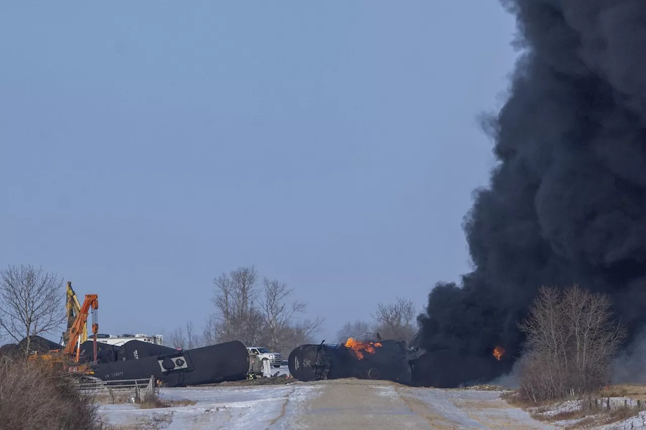 Undetected broken rail led to fiery Saskatchewan train derailment, says report