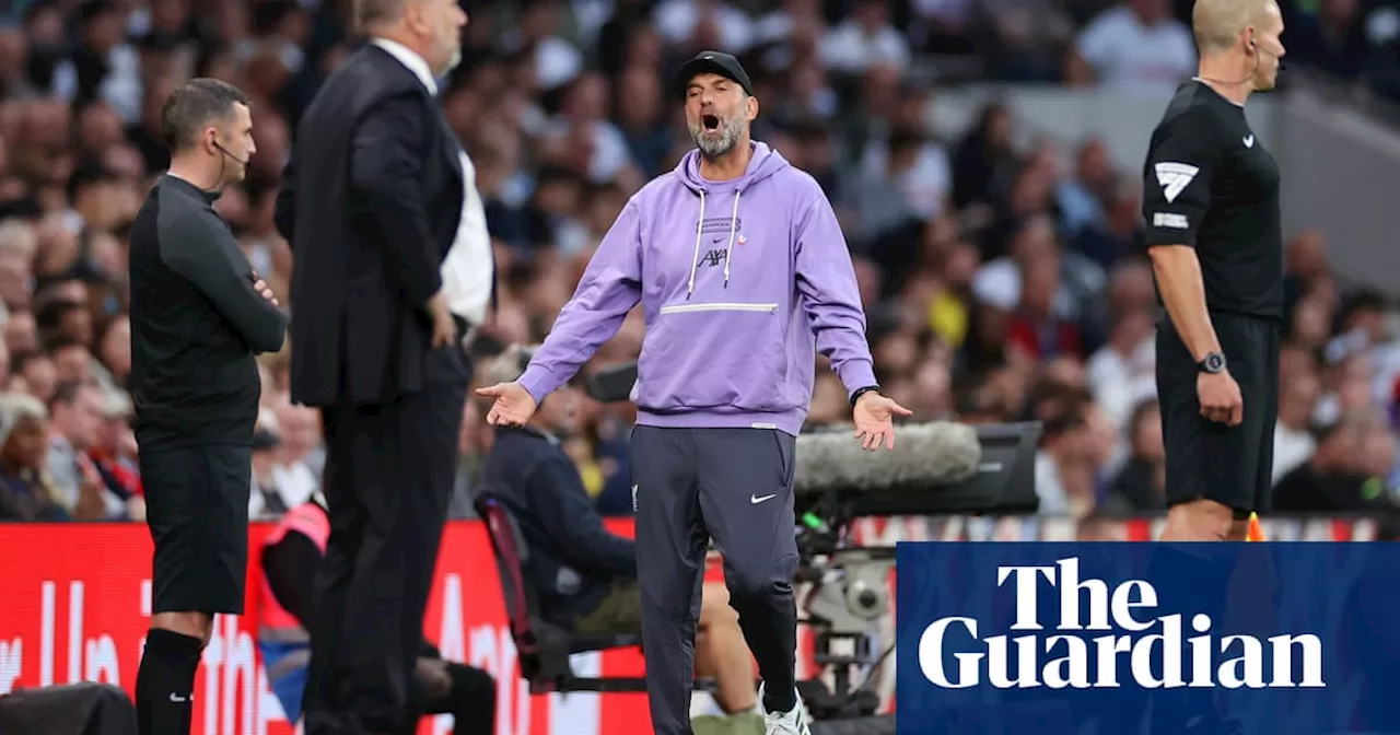 Jürgen Klopp calls for Spurs-Liverpool replay after VAR error