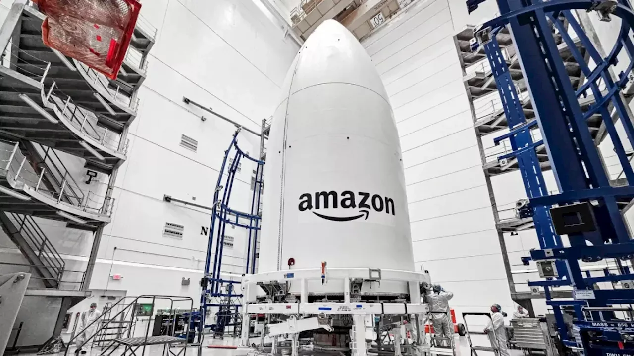 Amazon bringt erste Prototypen seines Satelliteninternets in den Orbit