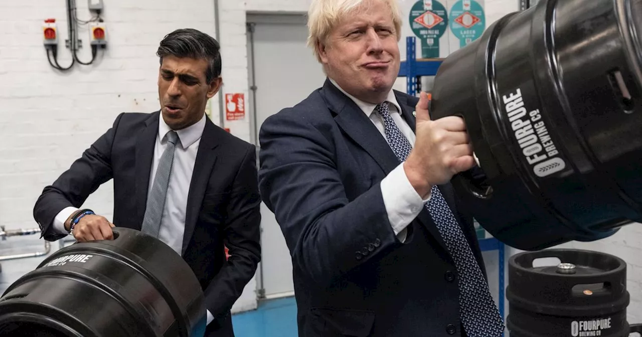 Tory Civil War Over HS2 Intensifies As Boris Johnson Slams Sunak