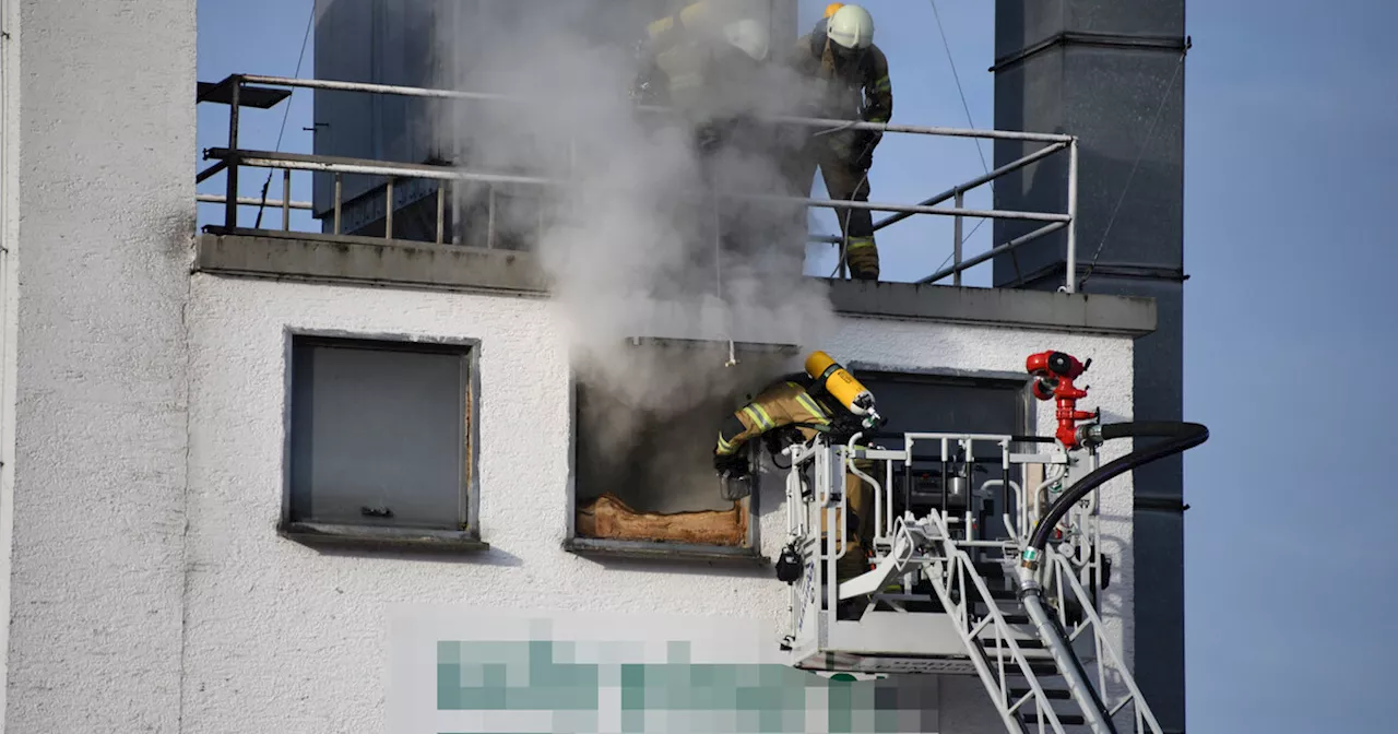 Stundenlanger Schmorbrand im Hackschnitzelsilo in Velden