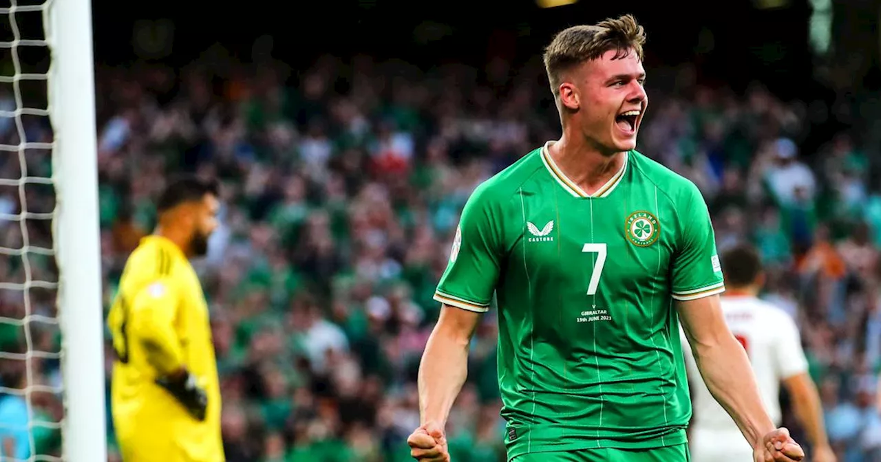 Evan Ferguson passed fit to return to Ireland squad ahead of Euro 2024 qualifying clash with Greece