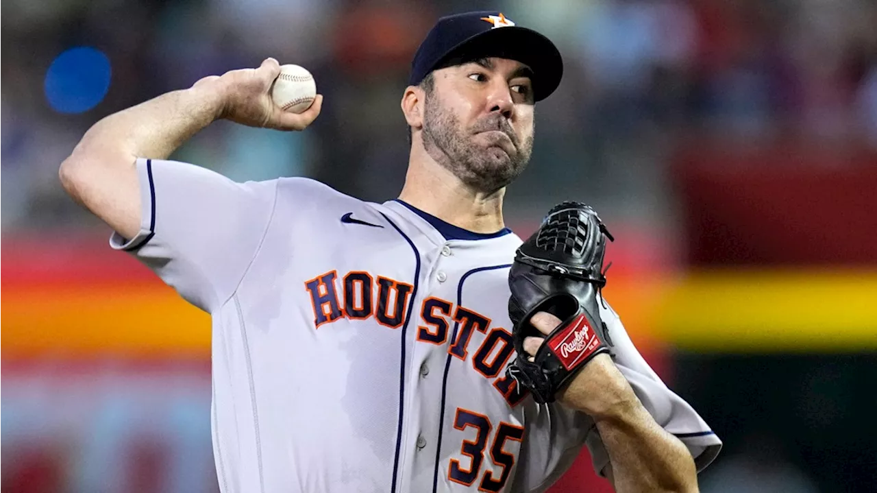 Astros ace Justin Verlander will start Game 1 of AL Division Series against the Twins