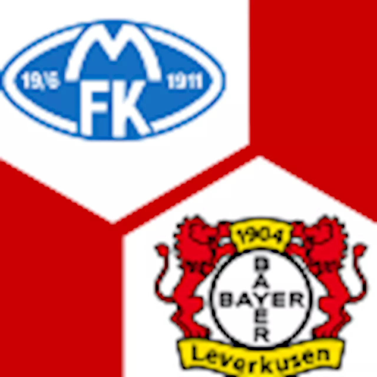 Aufstellung | Molde FK - Bayer 04 Leverkusen : | Gruppenphase, 2. Spieltag | Europa League 2023/24