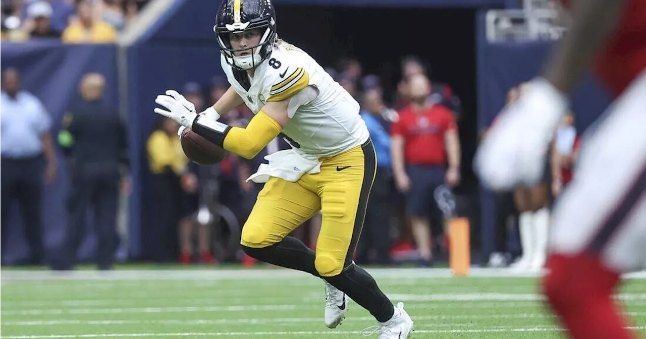 Steelers QB Kenny Pickett (knee) on track to play against Ravens