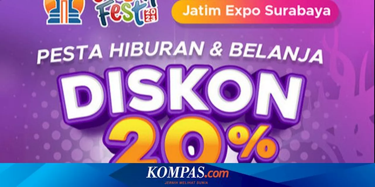 Diskon 20 Persen Tiket KA di Jatim Fest 2023, Simak Syarat dan Ketentuannya