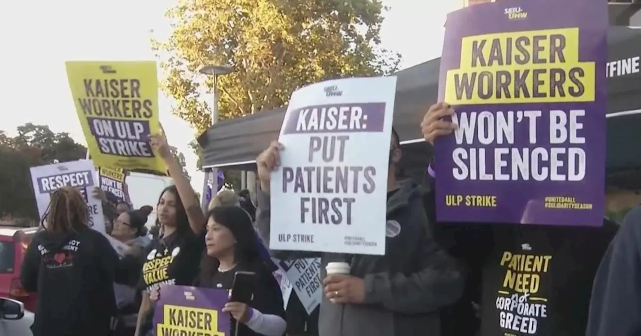 Kaiser Permanente strike: About 19,000 Bay Area workers take part in nationwide walkout