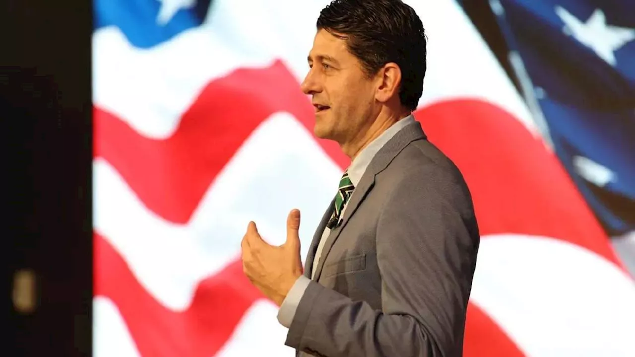 'Unserious politics' hurting democracy and Trump is 'a scourge,' Paul Ryan tells Utah crowd