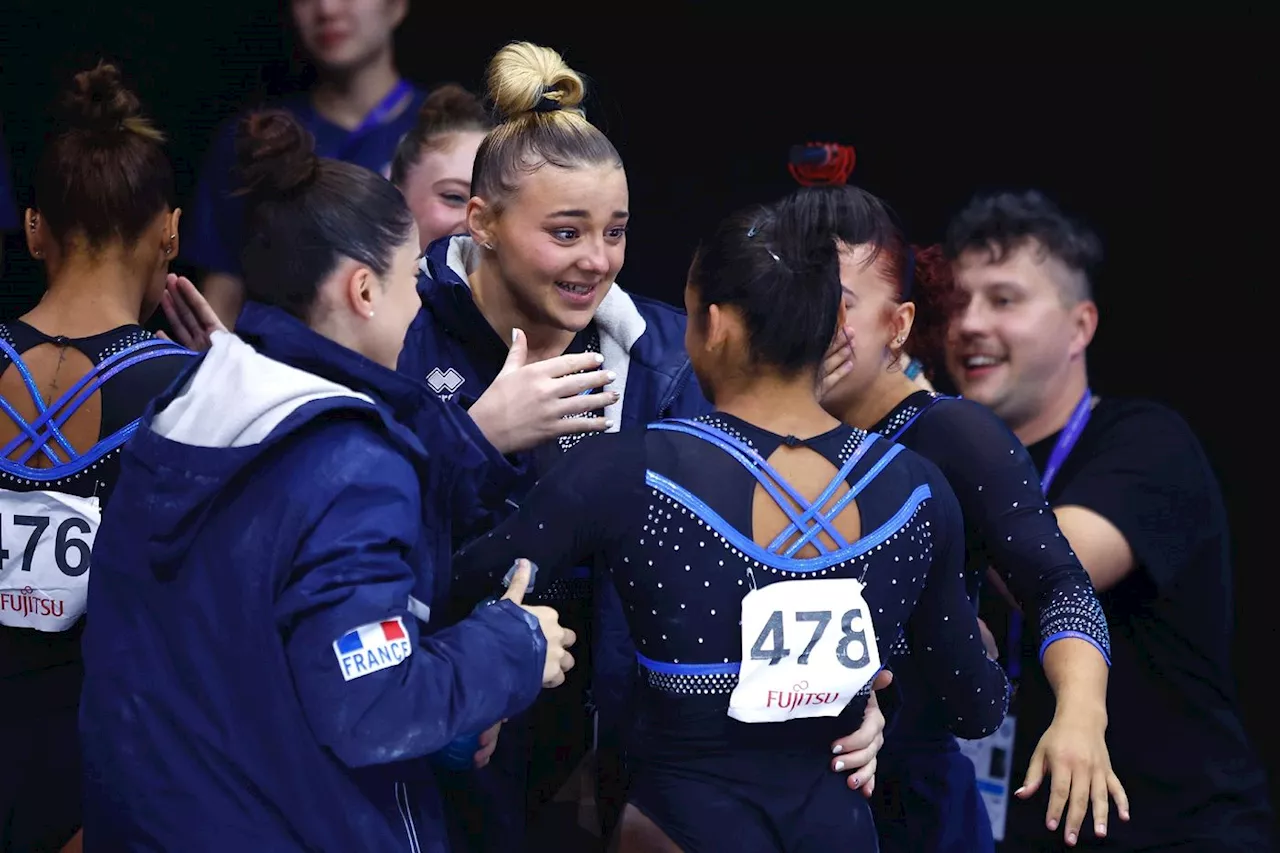 Mondiaux de gym: Les Bleues, «en détente», s'offrent un bronze inattendu