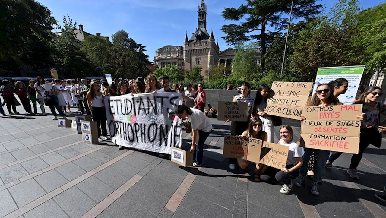 Toulouse : De moins en moins nombreux dans les \u00e9tablissements de soins, les orthophonistes se mobilisent pour