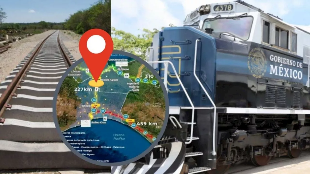 Esta es la ruta Veracruz-Oaxaca del Tren Interoceánico lista para diciembre 2023