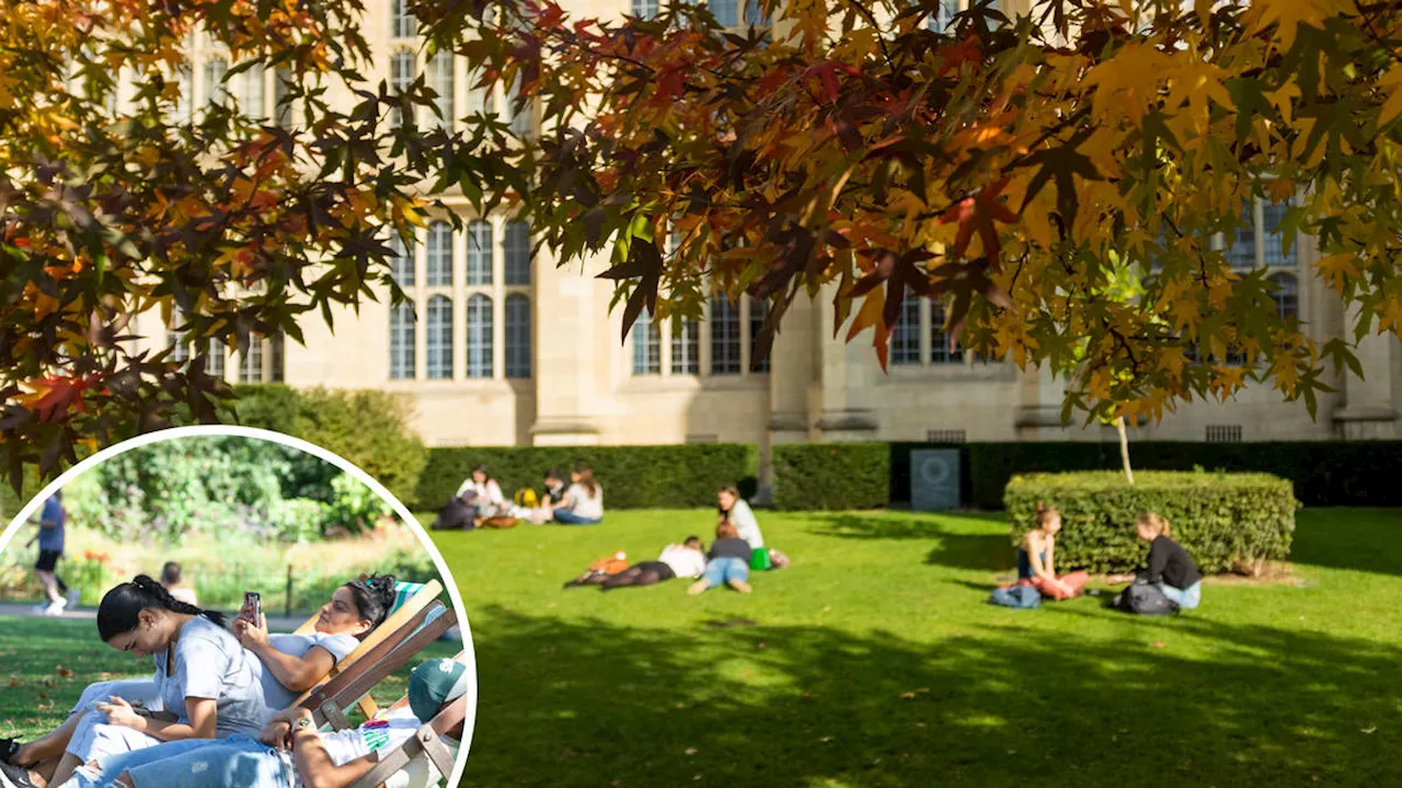 Exact date 'unseasonably warm' October weather will end as Met Office issues fresh forecast