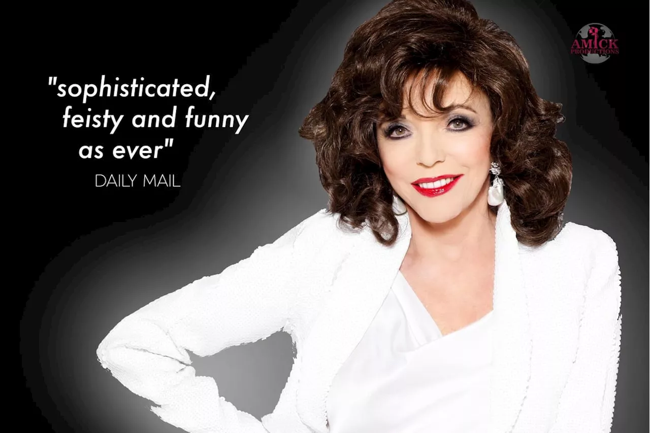 There is nothing like Dame Joan Collins - actress in magnificent form at York Barbican