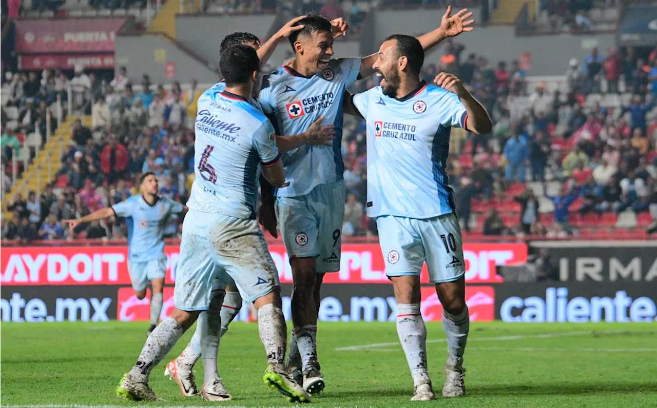 Con goles agónicos, Cruz Azul venció a Necaxa y sueña con el AP2023